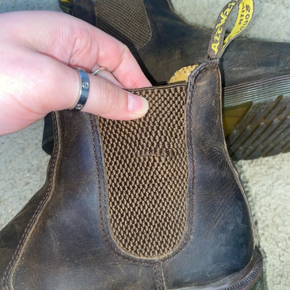 Dr. Martens The Original Brown Pull-On Boots - Picture 6 of 7